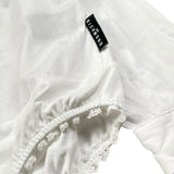 John Richmond Camicia Modello Body Tinta Unita per Bambina RGP26040CB BIANCO JOHN RICHMOND 