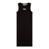 Calvin Klein Abito tinta unita Giromanica con Logo Nero per Bambina IG0IG02906XXX NERO CALVIN KLEIN 