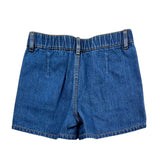 Moschino T-Shirt Modello Crop Tinta Unita con Stampa- Shorts per Bambina HDG01K BIANCO MOSCHINO 