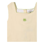 Etro Top Giromanica Tinta Unita con Logo per Bambina GW5A72 PAGLIA ETRO 