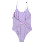 Saint Barth Costume Intero Tinta Unita con Brillantini per Bambina CEC00050034 LILLA SAINT BARTH 