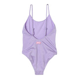 Saint Barth Costume Intero Tinta Unita con Brillantini per Bambina CEC00050034 LILLA SAINT BARTH 