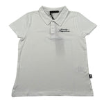 Daniele Alessandrini Polo Mezza Manica Tinta Unita con Logo per Bambino 1296MP00209J BIANCO DANIELE ALESSANDRINI 