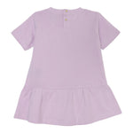 John Richmond Abito Tinta Unita con Stampa per Neonata RIP25005VEX LILLA JOHN RICHMOND 