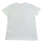 Monnalisa T-Shirt Girocollo Tinta Unita con Stampa per Bambino 253603 BIANCO MONNALISA 