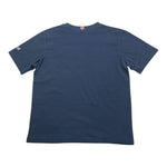 Saint Barth T-Shirt Girocollo Tinta Unita con Stampa per Bambino POT0002 BLU SAINT BARTH 