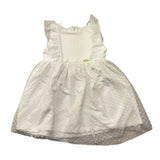 Liu Jo Abito Giromanica Tinta Unita con Tulle per Bambina KA3041J BIANCO LIU JO 