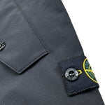 Stone Island Giubbino Smanicato Tinta Unita con Zip per Bambino K1S16G100001 NERO STONE ISLAND 