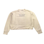 PYPE felpa tinta unita girocollo con stampa Panna per Bambina ADDBASIC PANNA PYPE 