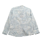 Emanuel Pris Camicia Tinta Unita Manica Lunga con Fantasia per Bambino ECM4162R AZZURRO EMANUEL PRIS 