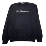 DANIELE ALESSANDRINI maglia girocollo tinta unita con stampa Nero per Bambino 1231W00049XX NERO DANIELE ALESSANDRINI 