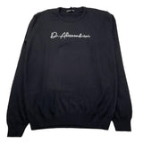 DANIELE ALESSANDRINI maglia girocollo tinta unita con stampa Nero per Bambino 1231W00049XX NERO DANIELE ALESSANDRINI 