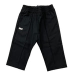 DANIELE ALESSANDRINI pantalone tinta unita con logo Nero per Neonato 1291P00043 NERO DANIELE ALESSANDRINI 