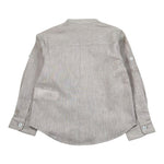 Pure Firenze Camicia Manica Lunga Collo Coreano tinta unita Beige per Neonato PC03176X BEIGE PURE FIRENZE 
