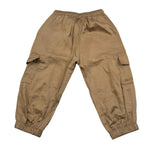 M+E' Pantalone tinta unita Modello Cargo Cammello per Neonata UE1767X CAMMELLO M+E' 