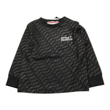 CESARE PACIOTTI shirt girocollo tinta unita con stampa Nero per Neonato TSP5314B NERO CESARE PACIOTTI 