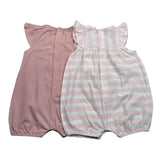 Mayoral Set 2 Pagliaccetti Bicolore per Neonata 1749X ROSA/PANNA MAYORAL 