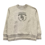 Dnj Felpa Chiusa Girocollo Tinta Unita per Bambino MFD5102J GRIGIO DNJ 