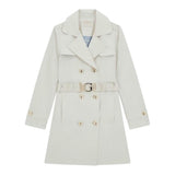 Guess Cappotto Modello Trench Tinta Unita per Bambina J4RL07WFYD0 PANNA GUESS 