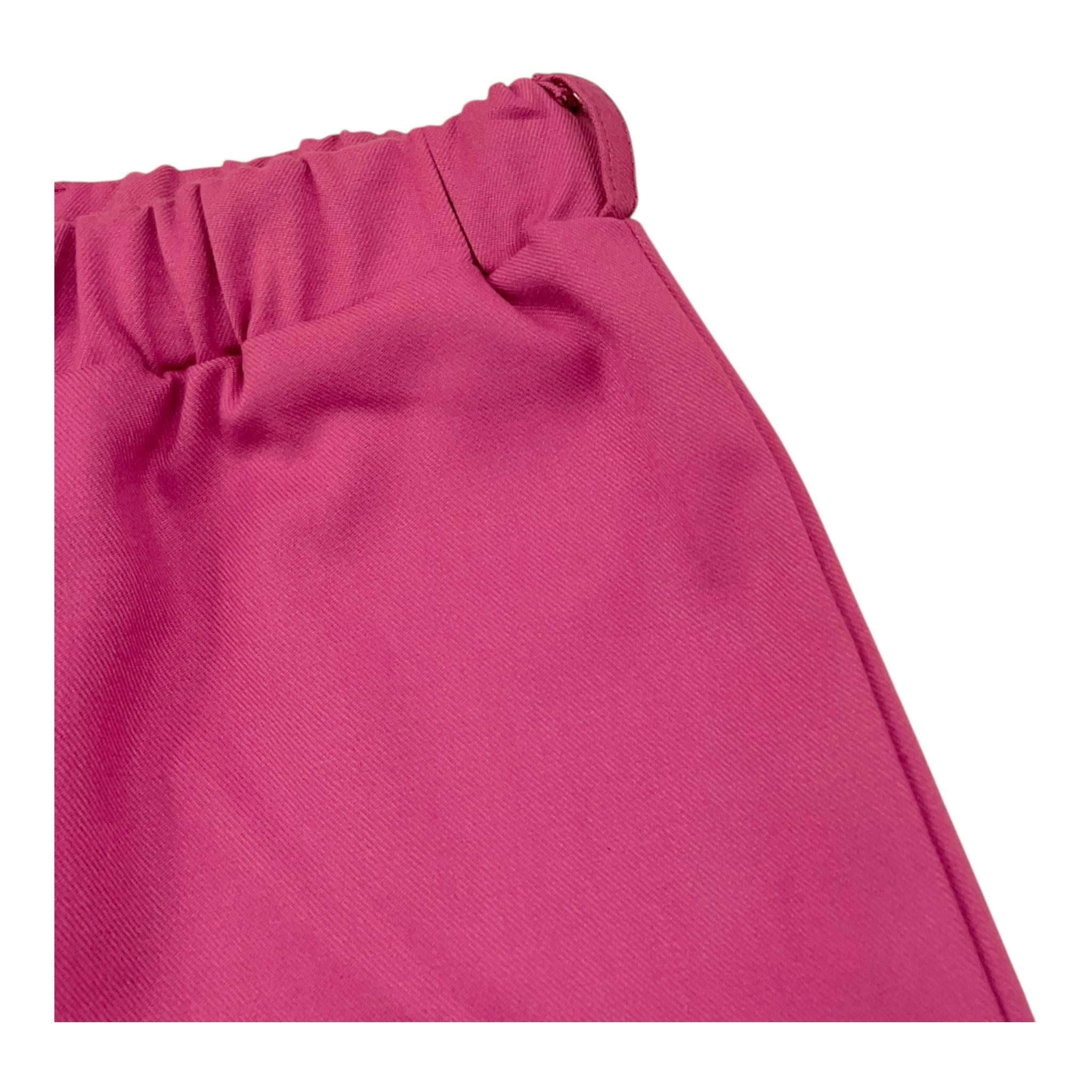 Liu Jo Pantalone Tinta Unita Modello A Palazzo per Bambina KF3089 VIOLA LIU JO 