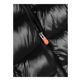 SAVE THE DUCK giubbino tinta unita con zip e cappuccio Nero per Neonata J31280BX NERO SAVE THE DUCK 