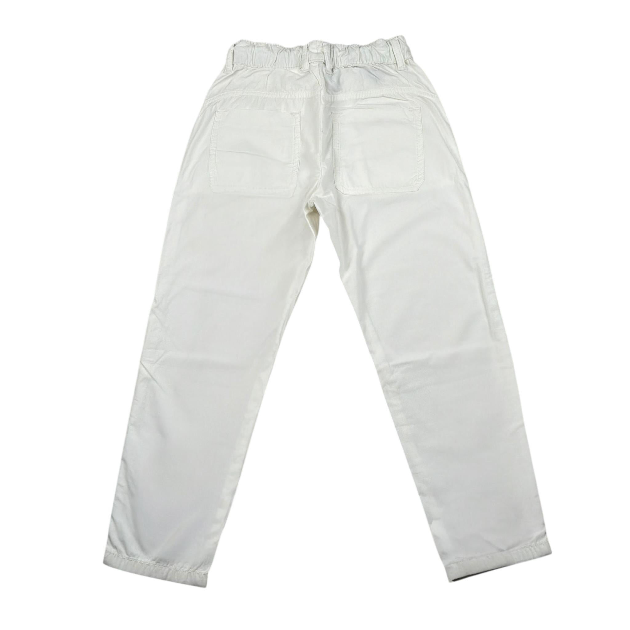 Sarabanda Pantalone Tinta Unita con Elastico In Vita per Bambino 08714 PANNA SARABANDA 