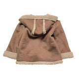 MANUEL RITZ cappottino tinta unita con cappuccio Marrone per Neonato MR2750 MARRONE MANUEL RITZ 