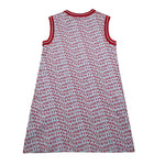 Just Cavalli Abito Giromanica Tinta Unita con Stampe Logo per Bambina JGP26154VE BIANCO JUST CAVALLI 