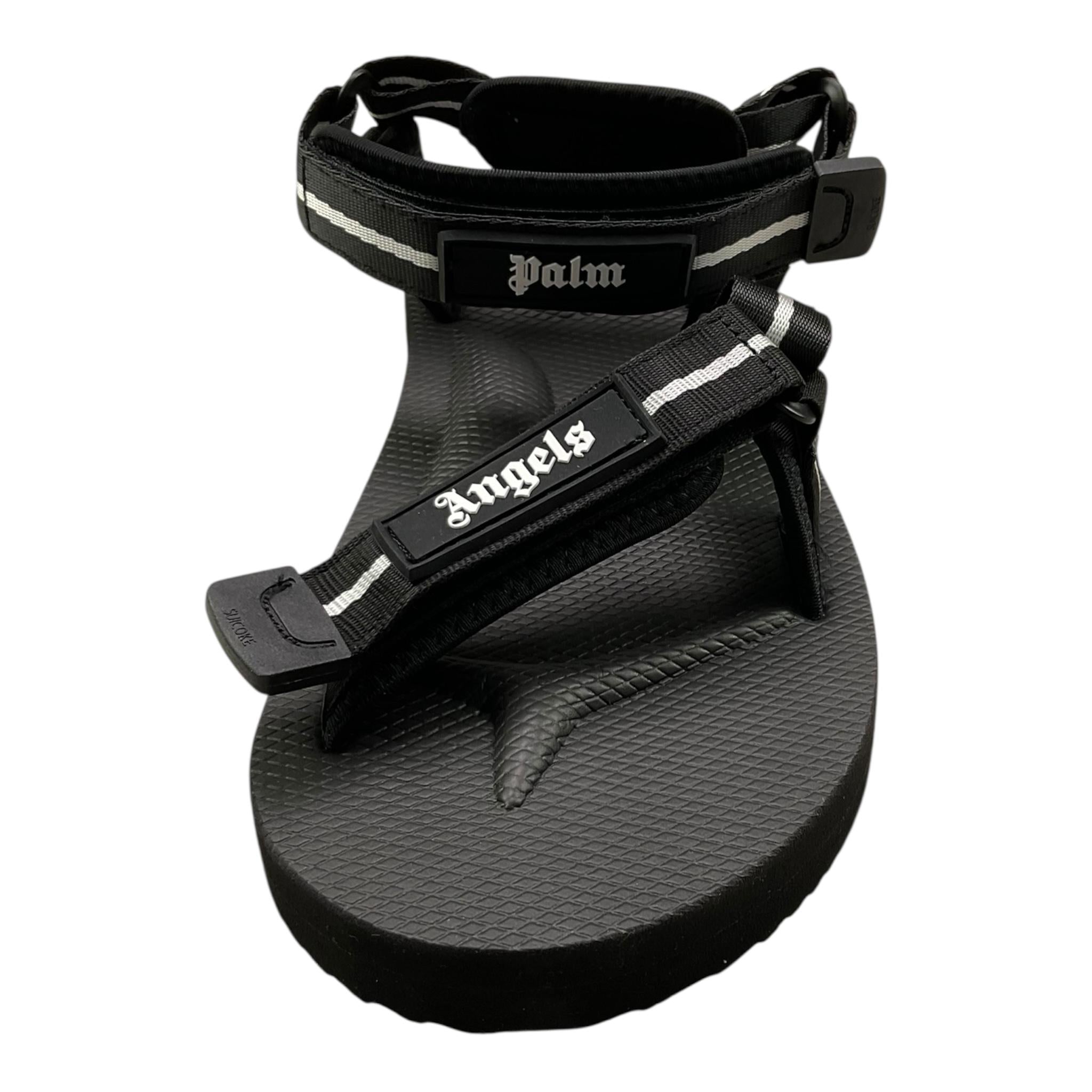 Palm Angels Sandali Tinta Unita con Strappi per Bambino PHI002S24 NERO PALM ANGELS 