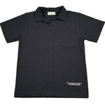 Paolo Pecora Polo Mezza Manica Tinta Unita con Taschino per Bambino PP4345 NERO PAOLO PECORA 