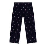 Ralph Lauren Completo 2 Pezzi Pigiama Shirt-Pantalone per Bambina 4P0150 BLU RALPH LAUREN 
