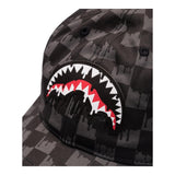 Sprayground Berretto Fantasia Quadretti con Stampa per Bambino SP15015BLK GRIGIO SPRAYGROUND 