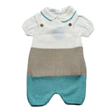 Juliana Completo 2 Pezzi Maglia-Pagliaccetto per Neonato 25201 PANNA JULIANA 