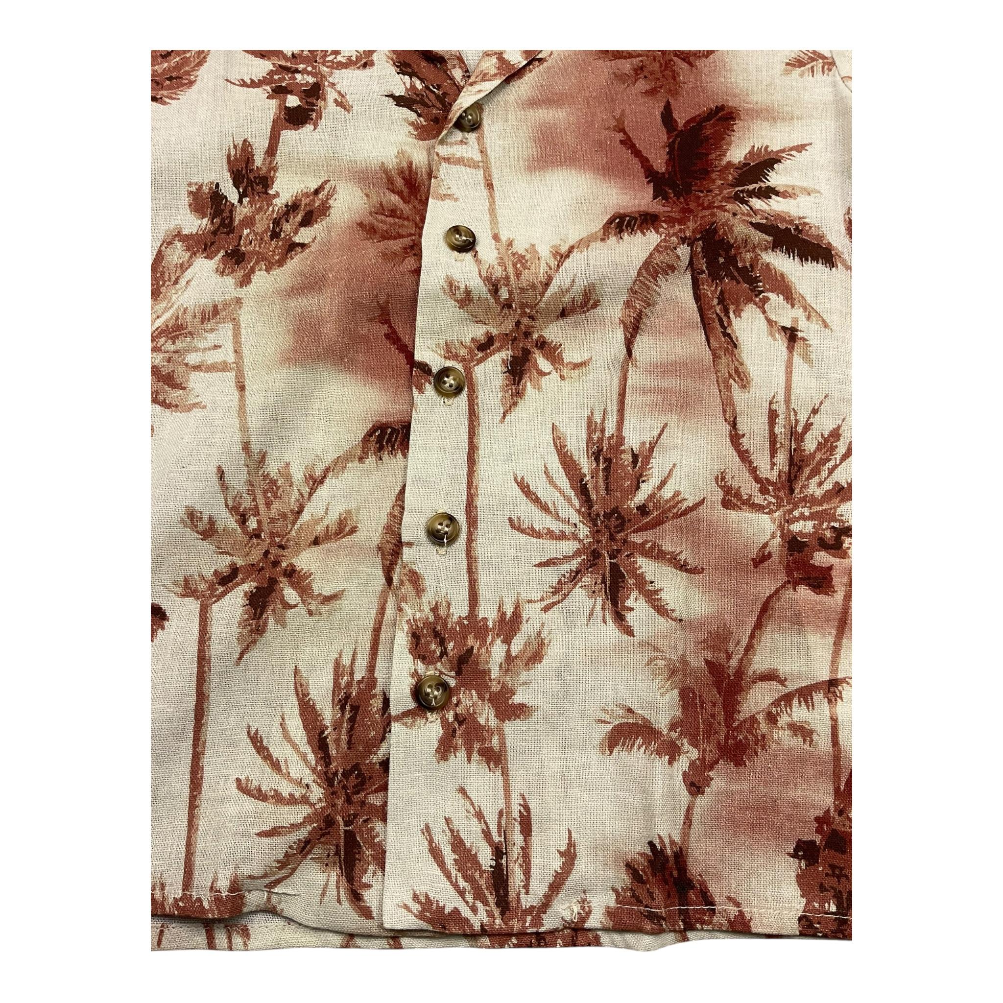M+E' Camicia Mezza Manica Stampa Fantasia per Bambino UEM0512 PANNA M+E' 