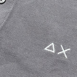 Suns68 Polo Mezza Manica Tinta Unita con Logo per Bambino CPA35301 GRIGIO SUNS68 