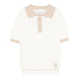 Eleventy Polo Mezza Manica Tinta Unita per Bambino EW9P01X PANNA ELEVENTY 