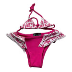John Richmond Costume 2 Pezzi Triangolo-Mutandina per Neonata RIP26038CO FUXIA JOHN RICHMOND 
