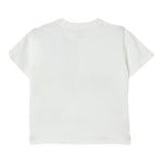 Stella Mccartney T-Shirt Girocollo Tinta Unita con Stampa per Neonato TW8Q81X BIANCO STELLA McCARTNEY 