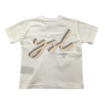 YES LONDON t-shirt girocollo tinta unita  Bianco per Neonato JR2111X BIANCO YES LONDON 