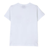 Disclaimer T-Shirt Girocollo Tinta Unita con Stampa per Bambino 25EDK58434X BIANCO DISCLAIMER 