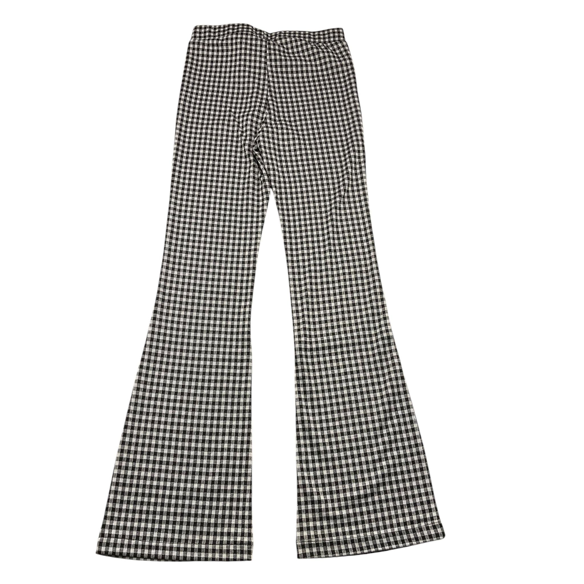 LOSAN pantalone fantasia quadretti modello zampa Bianco/nero per Bambina 51030721002259 BIANCO/NERO LOSAN 