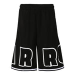 Barrow Kids Bermuda tinta unita con Logo Nero per Bambino S5BKJUBE067 NERO BARROW KIDS 