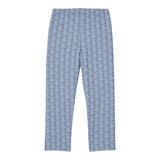 Lacoste Pantalone Tinta Unita con Stampa E Elastico In Vita per Bambino XJ1232 AZZURRO LACOSTE 