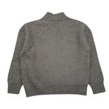 JURTA maglia mezzo collo tinta unita Grigio per Bambino CG402 GRIGIO JURTA 