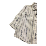 Cesare Paciotti Camicia Manica Lunga Tinta Unita con Logo per Neonato CMP5159B BIANCO CESARE PACIOTTI 