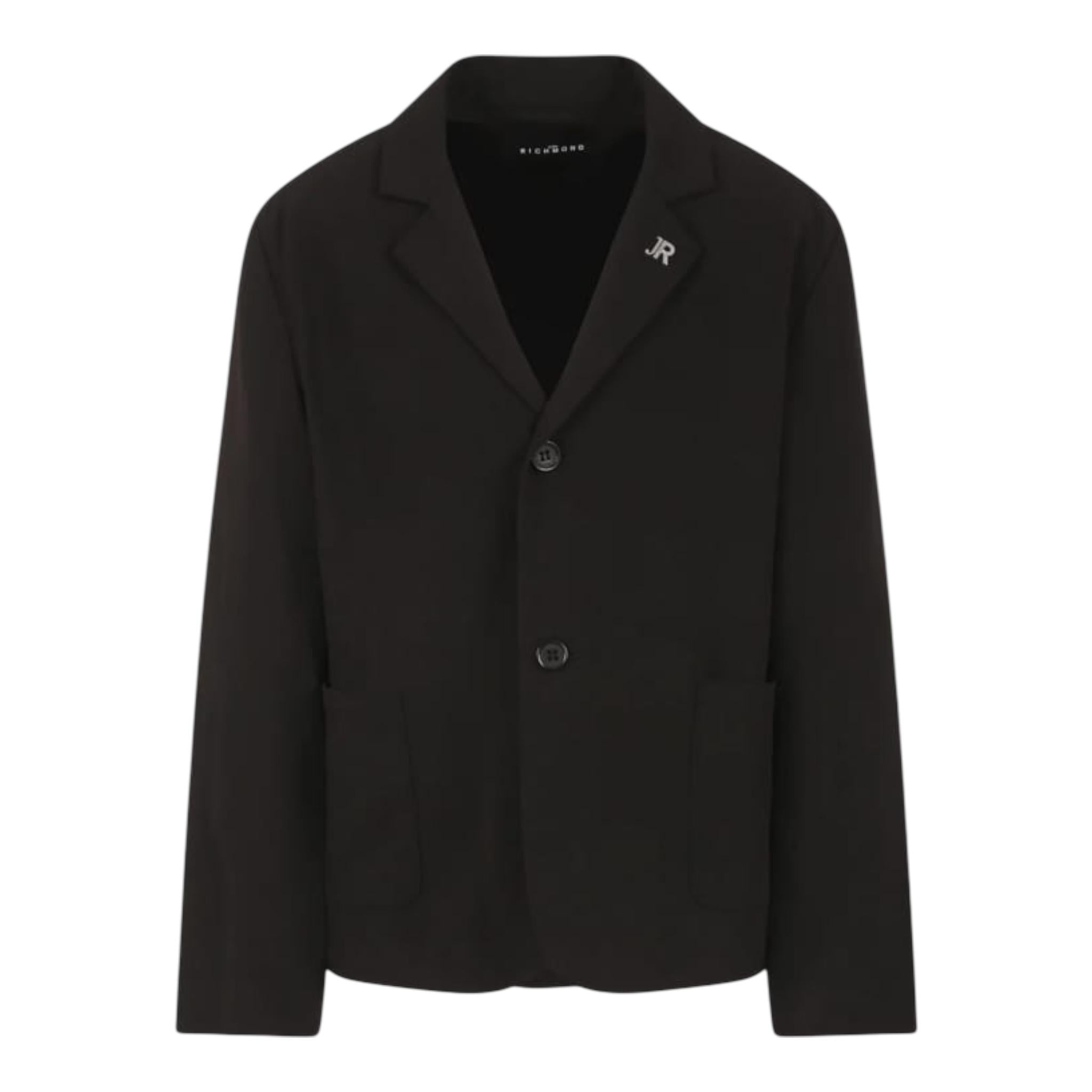 John Richmond Giacca Tinta Unita con Bottoni per Bambino RBP25221GC NERO JOHN RICHMOND 