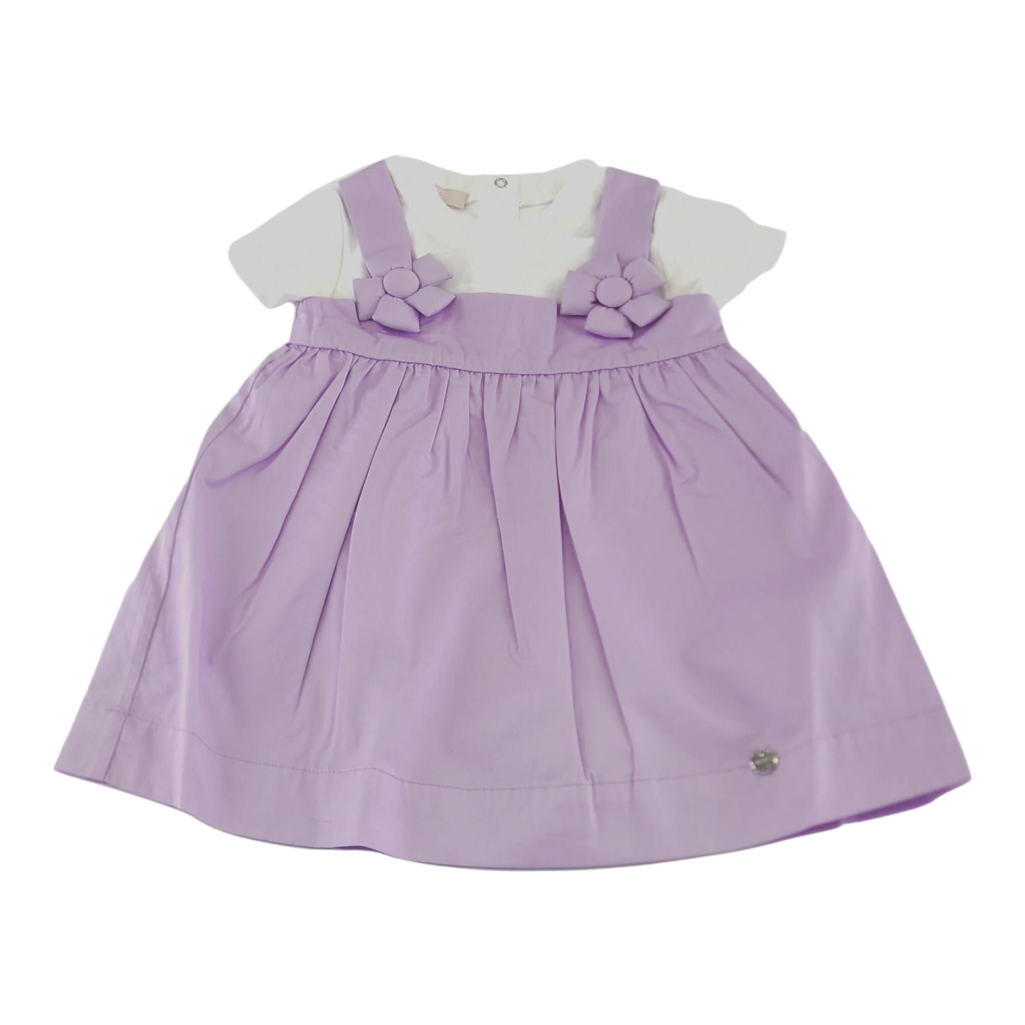 Liu Jo Completo 2 Pezzi Salopette-T-Shirts per Neonata HA5047 LILLA LIU JO 