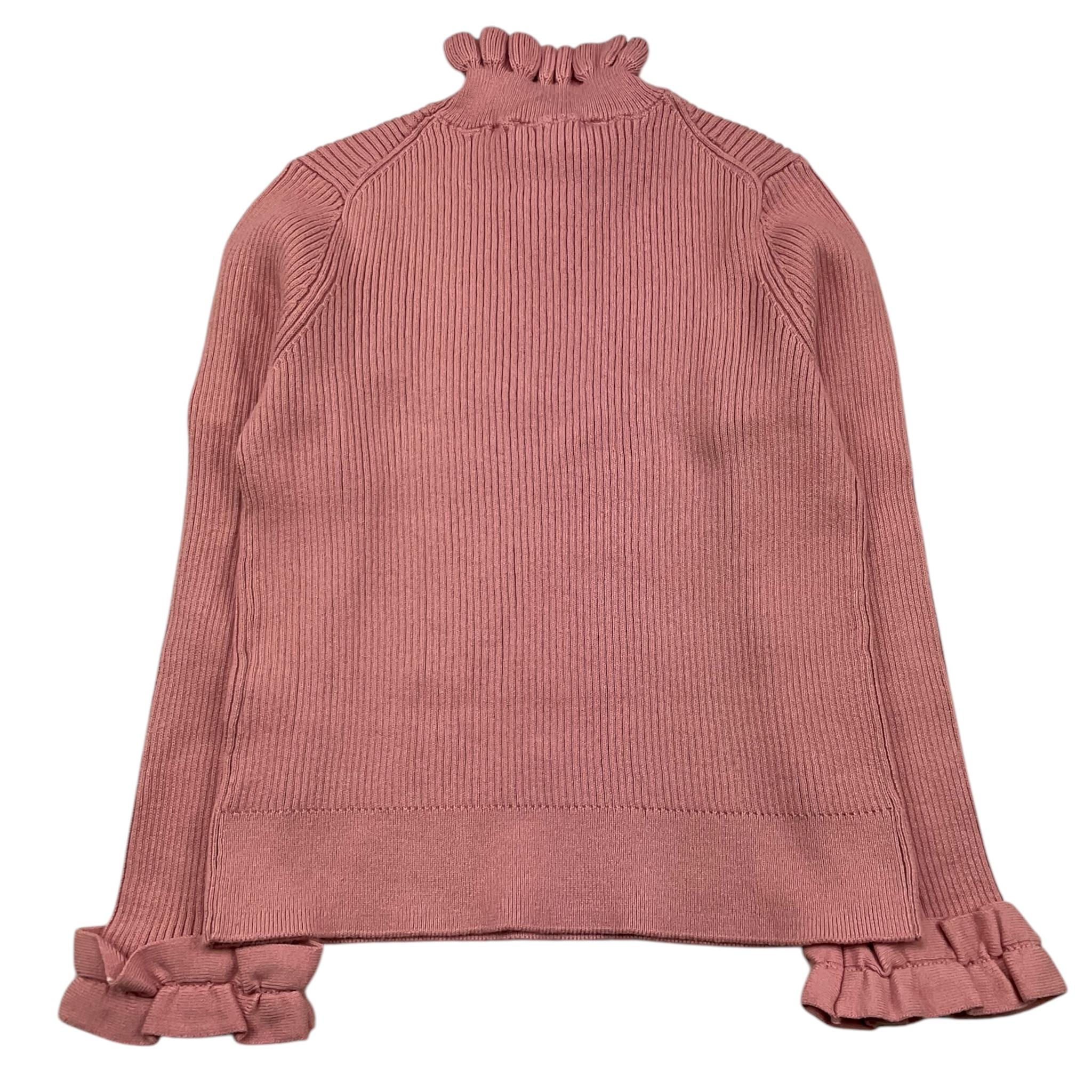 ANGEL'S FACE maglia mezzo collo tinta unita a costine Rosa per Bambina ELMA ROSA ANGEL'S FACE 