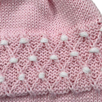 Scaldacuore Cappello Tinta Unita Maglia per Neonata PS14FPE24 ROSA SCALDACUORE 