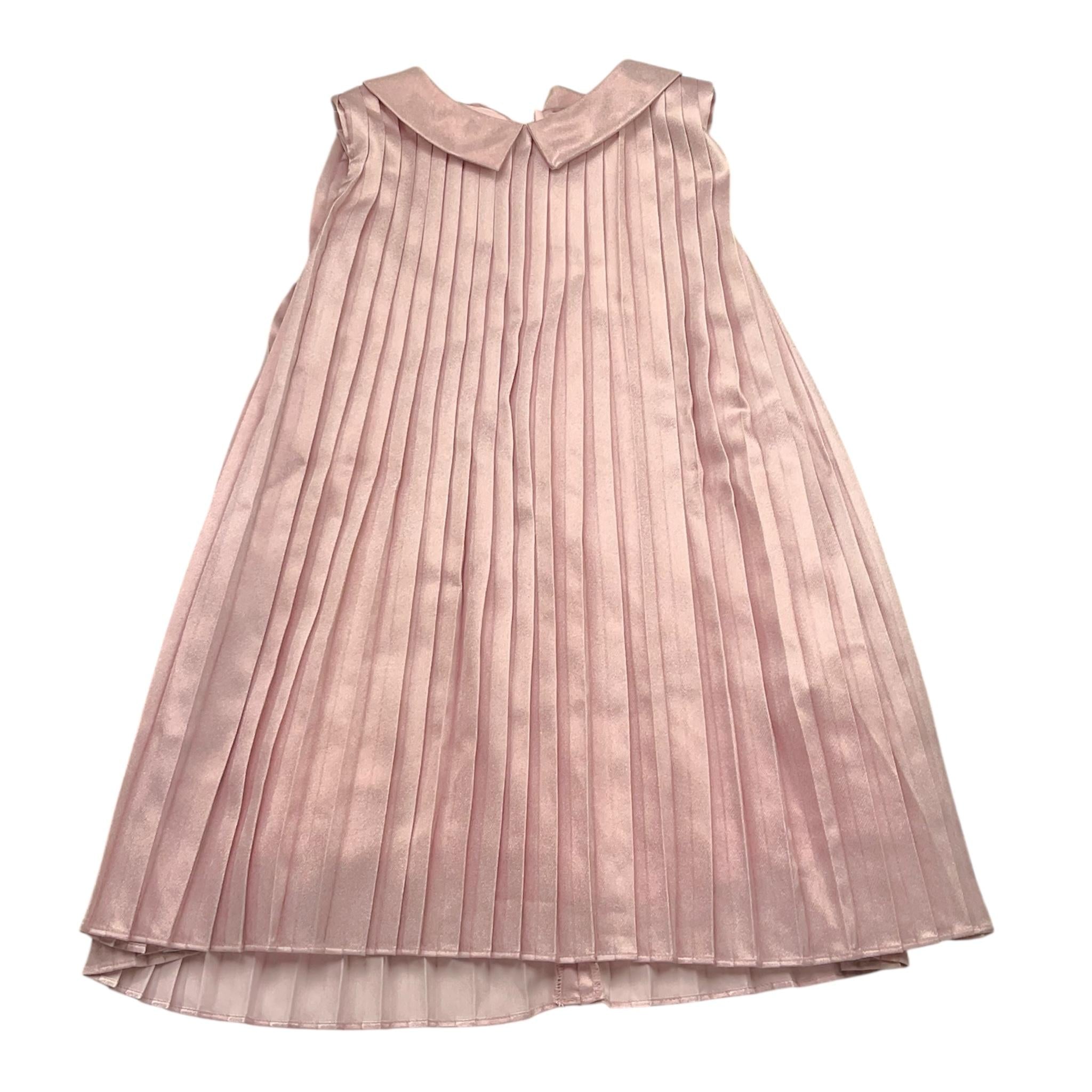 Michael Kors Abito Tinta Unita con Colletto Giromanica per Bambina R30307J ROSA MICHAEL KORS 